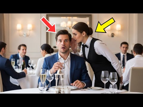 Le milliardaire dîne avec sa fiancée — jusqu’à ce qu’une serveuse murmure : « Fuis »