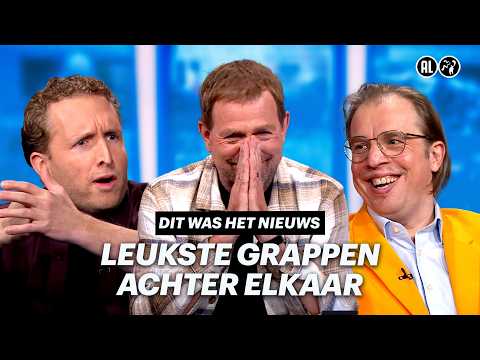 De GRAPPIGSTE momenten van Dit Was Het Nieuws | Voorjaar 2025