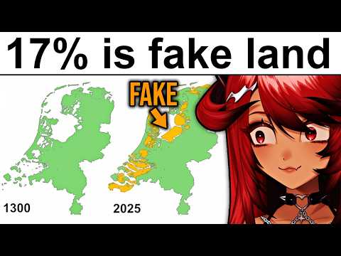 DUTCH VTUBER Reacts to MAP MEN | This country is 17% fake
