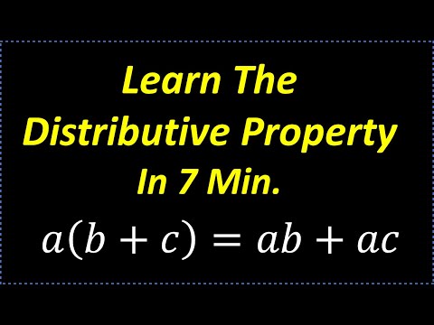 Learn The Distributive Property In 7 Minutes