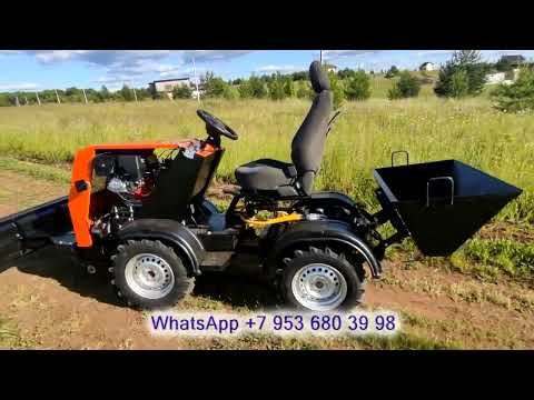 Самодельный минитрактор полный привод. Финал.