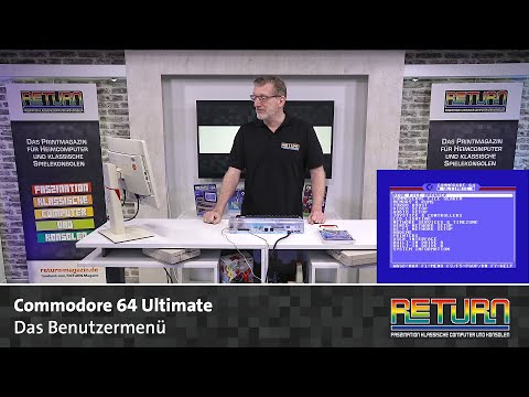Commodore 64 Ultimate: The User Menu