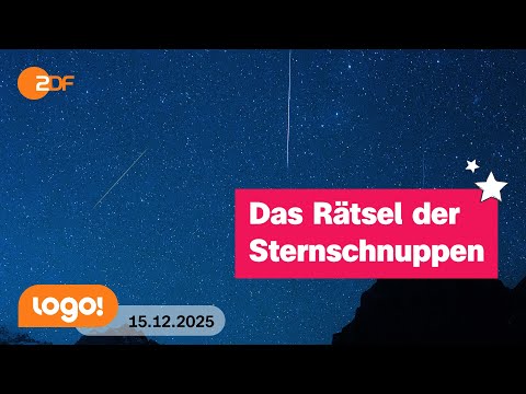 Darum gibt es im Dezember so viele Sternschnuppen | logo!-Nachrichten vom 15.12.25