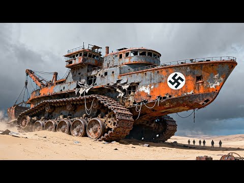 The 20 Most Terrifying Abandoned Nazi Vehicles Ever Discovered!