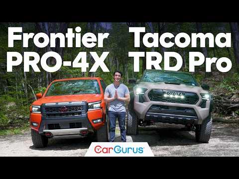 PRO-4X vs. TRD Pro! | 2025 Nissan Frontier vs 2025 Toyota Tacoma