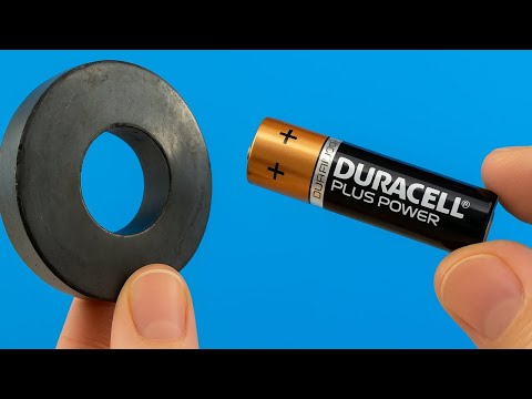 🔋 Never Buy New BATTERIES Again! Just Use This Trick and Old Batteries Can Be Reused