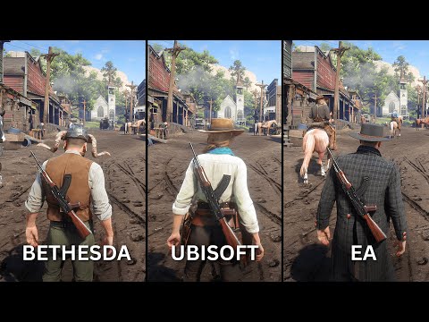 If Red Dead Redemption 2 was made by other companies...