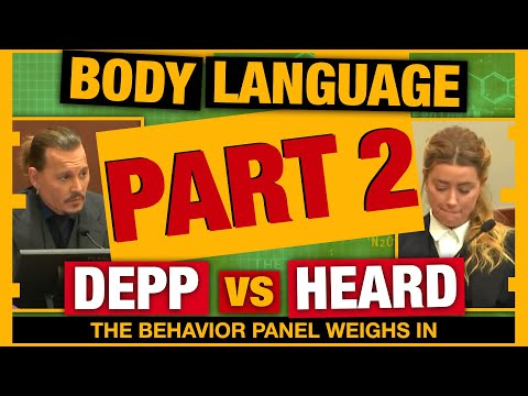 💥 Who's LYING? Johnny Depp vs Amber Heard Body Language