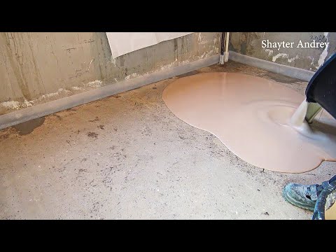 Self-leveling flooring. Important nuances in the work.