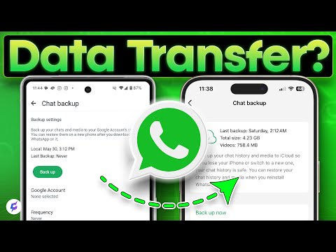 How to Transfer WhatsApp Data From Android to iPhone 🤖 ↪  (2024 Guide)