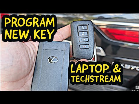 Program Key Fob Remote and Credit Card Key for your Lexus or Toyota with Techstream  Laptop VXDiag