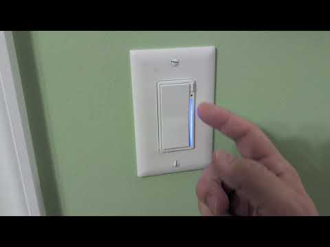 Inovelli mmwave Smart Presence Dimmer - Quick Demo