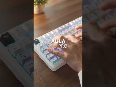 ASMR Keyboard Unboxing — Aula S75 Pro #ASMR #keyboard #unboxing #Aula #AulaS75 #AulaF75
