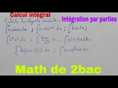 integration par parties......math de 2bac