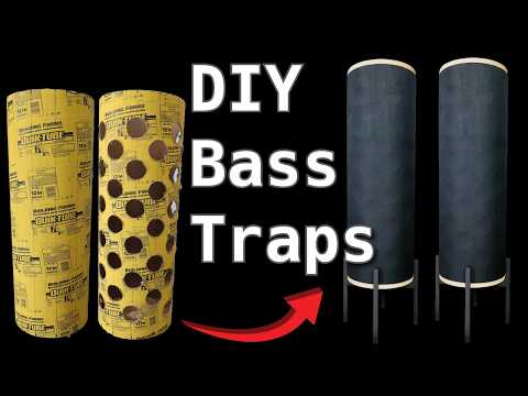 DIY Bass Traps That Actually Look GOOD! High End Appearance With All The Functionality