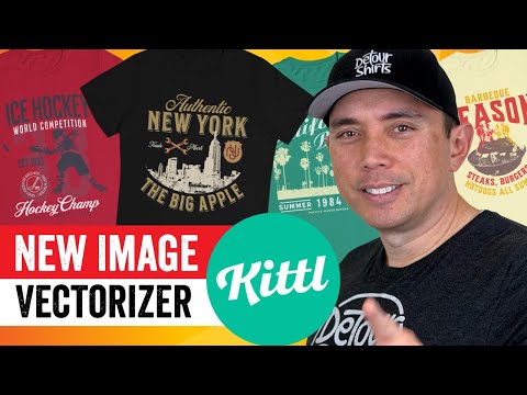 Create Vintage Style T-Shirt Designs with Kittl's New Image Vectorizer