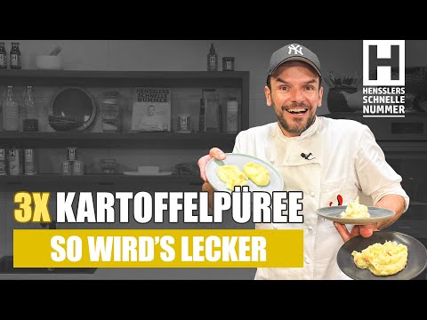 Dreierlei Kartoffelpüree – Klassisch | New Style | Asia Style
