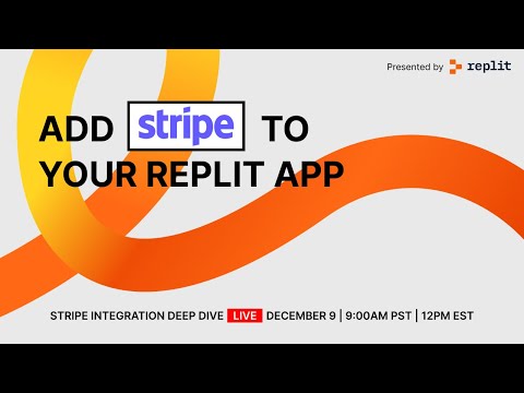 Community Build with Stripe Connect and Replit Agent