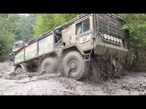 Rajd Rallye Breslau 2025 Żagań EXTREME BIAŁE BŁOTA, ciężarówki, zmoty