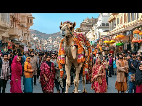 🇮🇳 INDIA WALKING TOUR, THE HISTORIC CITY OF AHMEDABAD: EVERY CORNER TELLS A STORY, 4K HDR
