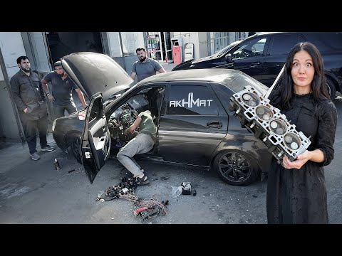 Прокачали ПРИОРУ в ЧЕЧНЕ. Установил 16 клапанов. Сделали ЧЕТКИЙ БУНКЕР