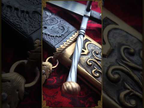 The Most Beautifully Ornate Sword I've Ever Owned (Kriegsmesser by Adam Bodorics)