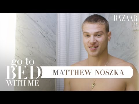 Matthew Noszka's Nighttime Skincare Routine For Acne | Go To Bed With Me | Harper's BAZAAR