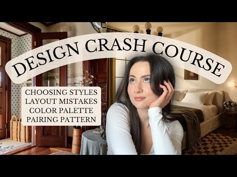 Interior Design For Beginners || Design Crash Course
