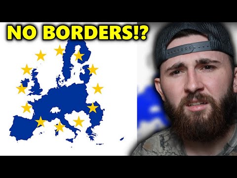 American Reacts to The European Union Explained! *this is weird*