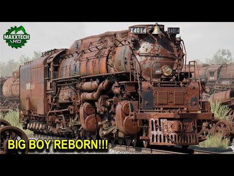 Big Boy 4014: How They Brought a Dead Giant Back to Life Shocked The World!