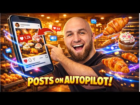 n8n Tutorial: Free Social Media Scheduler With AI (Bakery Build)