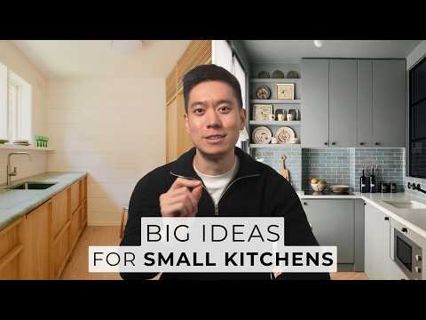 12 Design Tips To Maximise A Small Kitchen - Space Saving Hacks