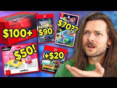 Why is EVERYTHING Nintendo so EXPENSIVE?
