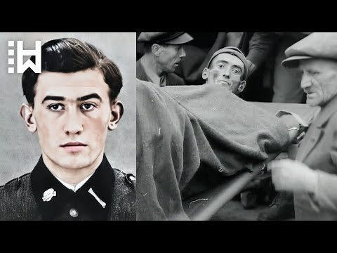 Execution of Nazi guard who massacred prisoners unable to walk on death march - Wilhelm Dörr