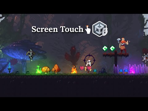 How to Make Screen Touch in Unity with C# for Mobile Devices | Unity 6 Beginner Tutorial with C#