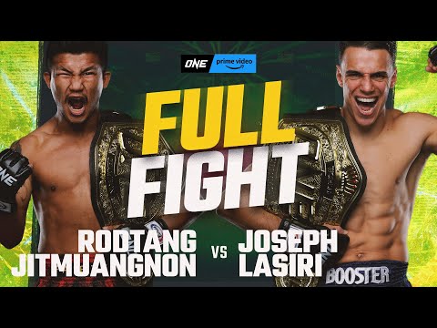 Rodtang Jitmuangnon vs. Joseph Lasiri | ONE Championship Full Fight