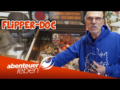 ER rettet die KULT-AUTOMATEN! 😍 Flipper-Doc Hartmut Litfin | Abenteuer Leben
