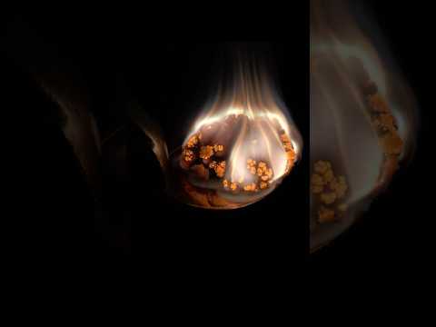 Burning LITHIUM METAL 🔥 #experiment #science #satisfying #chemistry #physics #cool