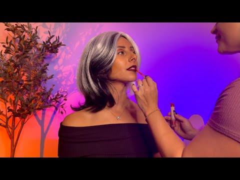 ASMR Perfectionist Roleplay | Halloween Hair, Makeup & Outfit Touch-Ups