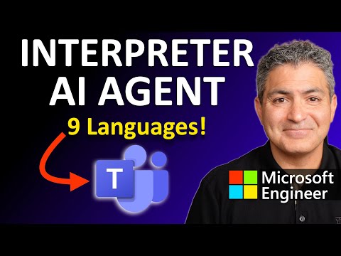 Real-Time SPEECH to SPEECH Translator for Microsoft Teams Meetings | Interpreter Agent