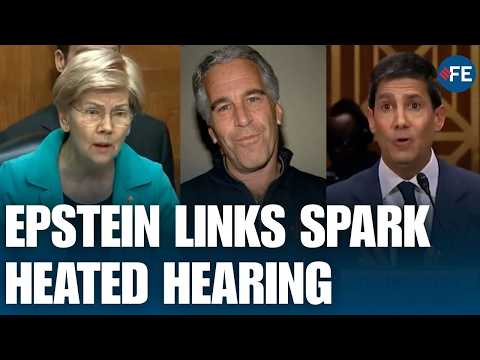 Warren Grills Fed Nominee in Explosive Hearing Over Epstein Connections | US NEWS | WORLD NEWS