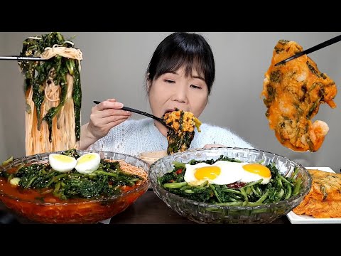 mukbang, spicy, kimchi, noodles.