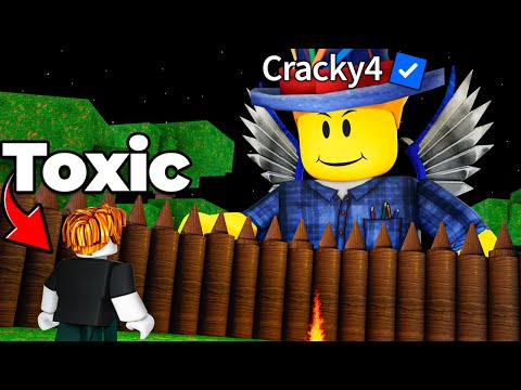 Trolling Toxic Players With OWNER In 99 Nights In The Forest!