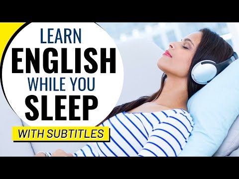 Learn English while you SLEEP (with SUBTITLES)