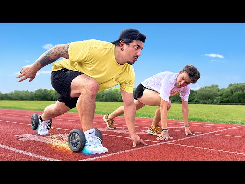 I Built Turbo Shoes to Run Faster