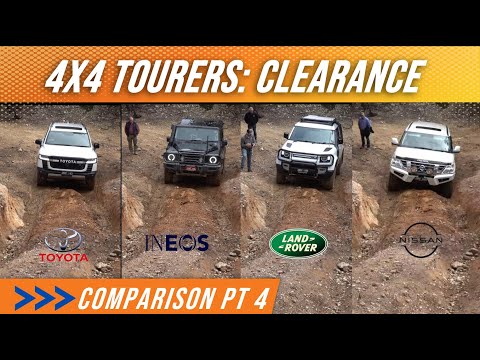 Grenadier vs Patrol vs LC300 vs Defender - Part 4, Ground Clearance