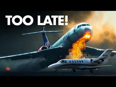 A Perfect Storm of Mistakes! And how Heroic Pilots Almost solved it.