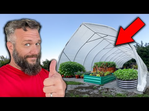 How To Build A 16x50 Greenhouse In 8 Hours