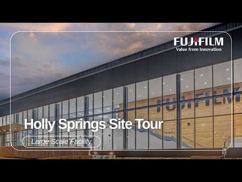 FUJIFILM Biotechnologies Large Scale Facility Tour - Holly Springs, North Carolina