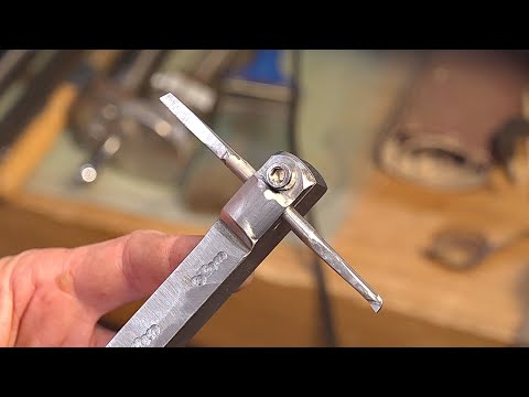 Boring tool from what I found in scrap metal